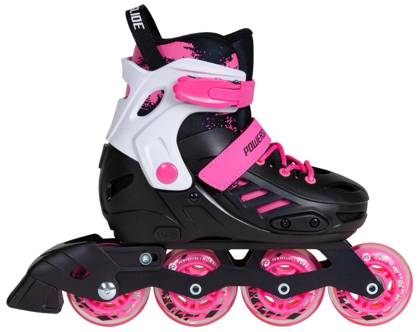 Se Powerslide Khaan Junior SQD Pink str. 35-38 hos MM Action