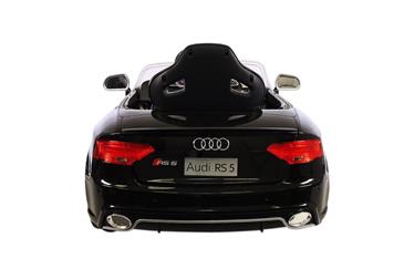 Audi RS5 ELBil 12V Sort m/2.4G fjernbetjening-3