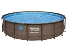 Bestway  Power Steel  Swim Vista II 549 x 122 cm m/pumpe, stige m.v.