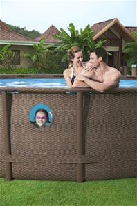 Bestway  Power Steel  Swim Vista II 549 x 122 cm m/pumpe, stige m.v.-4