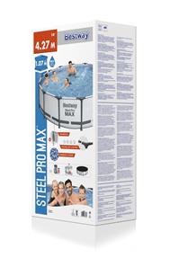  Bestway Steel Pro MAX Frame Pool 427 x 107cm m/pumpe, stige m.v.-6