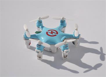 Nano Fjernstyret 4 Kanals Hexacopter Drone 2.4Ghz-2