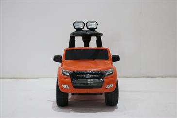  Ford Ranger 3-i-1 Elbil / Gåbil til børn, Orange-5