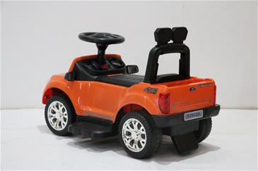  Ford Ranger 3-i-1 Elbil / Gåbil til børn, Orange-6