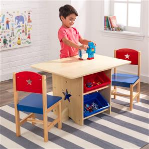  Kidkraft Stjerne Legebord med 2 stole-4