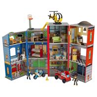 Kidkraft Træ Brandstation / Politistation