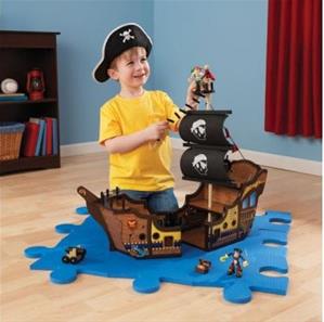  Kidkraft Træ Sørøverskib / Piratskib