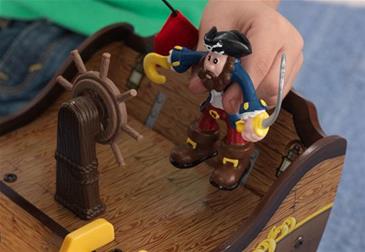  Kidkraft Træ Sørøverskib / Piratskib-6