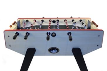  MegaLeg Bordfodbold White m/teleskop stænger (74kg)-3