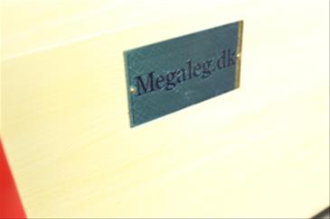  MegaLeg Bordfodbold White m/teleskop stænger (74kg)-7