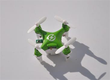 Nano Fjernstyret 4 Kanals Micro Drone 2.4Ghz-5