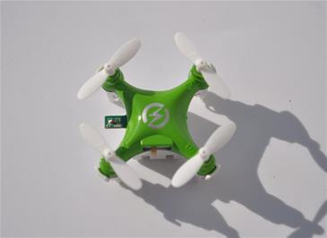 Nano Fjernstyret 4 Kanals Micro Drone 2.4Ghz-8