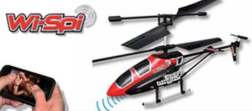   Wi-Spi Helikopter m/real time Spy Kamera (til Android/iPad/iPhone)-2