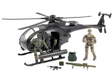 World Peacekeepers 1:18 Kamp Helikopter inkl. 2 figurer