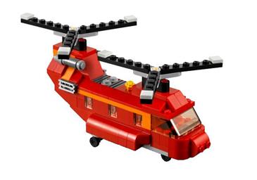 31003 - Helikopter med rotorer (Lego Creator)