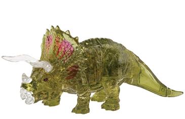 3D Krystalpuslespil - Dinosaur Triceratops