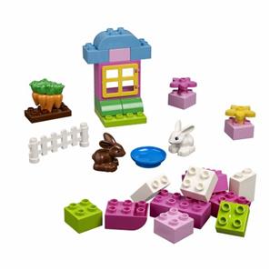 4623 - LEGO® Duplo® Pink boks med klodser (Lego Duplo)