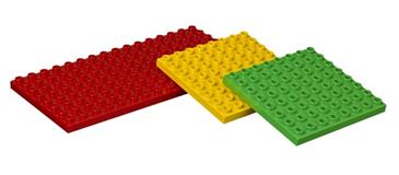 4632 - LEGO® Duplo® Byggeplader (Lego Duplo)
