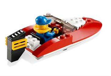 4641 - Speedbåd (Lego CITY)-2