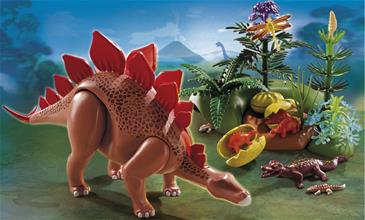 5232 - Stegosaurus with breeding place, Playmobil
