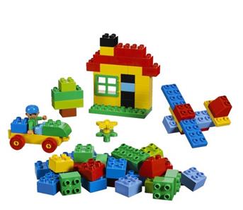 5506 - LEGO® Duplo® Stor boks med klodser (Lego Duplo)