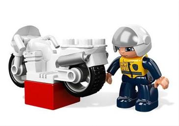 5679 - Motorcykelbetjent (Lego Duplo)-2