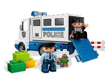 5680 - Politilastbil (Lego Duplo)-2