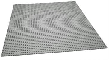 628 - Byggeplade - grå (Lego Bricks & More)-2