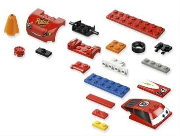 8200 - Lynet McQueen i Kølerkildekøbing (Lego Cars)-2