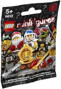 8833 - Lego Minifigurer, Serie 8