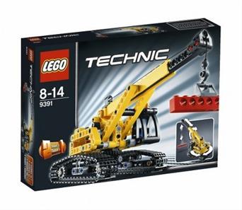 9391 - Kran med larvefødder (Lego Technic)-3