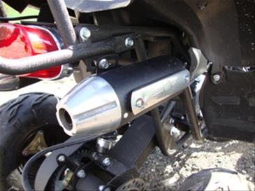 ATV 110cc  Auto m/bakgear Sort, MegaLeg -11