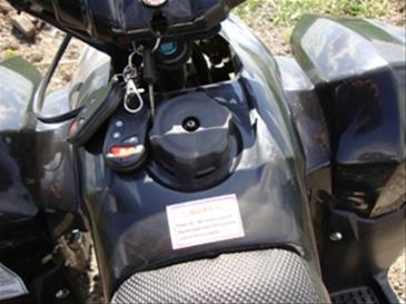 ATV 110cc  Auto m/bakgear Sort, MegaLeg -13