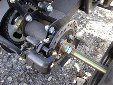 ATV 110cc  Auto m/bakgear Sort, MegaLeg -2