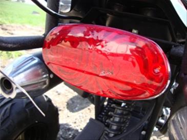 ATV 110cc  Auto m/bakgear Sort, MegaLeg -6
