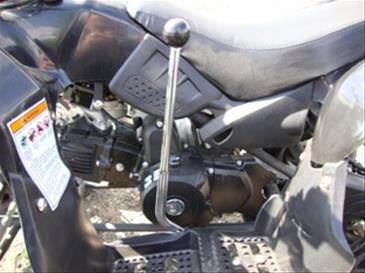 ATV 110cc  Auto m/bakgear Sort, MegaLeg -9