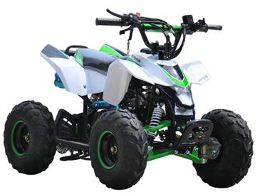 ATV Quadracer 70cc Auto Hvid/Grøn-2