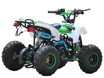 ATV Quadracer 70cc Auto Hvid/Grøn-3