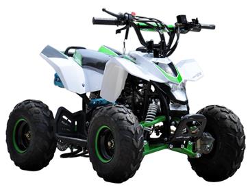 ATV Quadracer 70cc Auto Hvid/Grøn-4