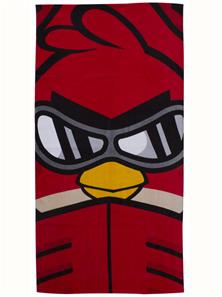 Angry Birds Badehåndklæde 70 x 140 cm