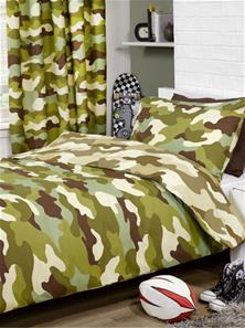 Army Camouflage Vendbart Sengetøj