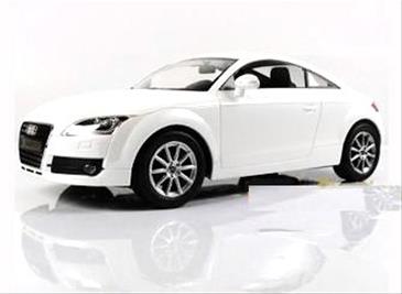 Audi TT 1:14 Hvid fjernstyret bil