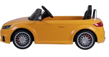 Audi TTS Roadster Gul ELBil til børn 12V m/2.4G Fjernbetjening-2