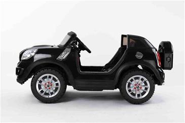BMW Mini Cooper Beachcomber XXL 12V Bil til børn med Fjernb., Sort-4