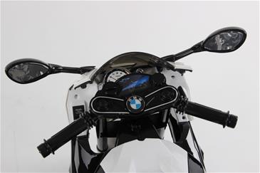 BMW S 1000 RR Motorcykel til Børn 12V med gummihjul, Sort-8