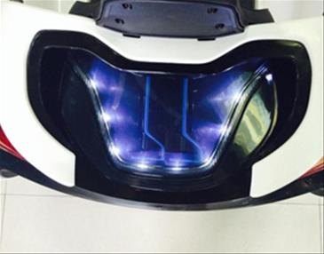 BMW  i8 Sportsvogn til Børn 12V m/fjernbetjening, Blå-9