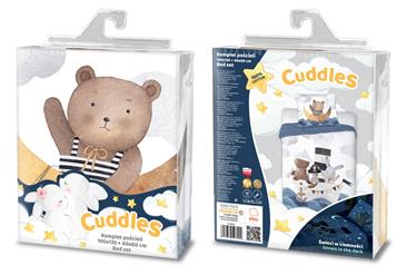 Baby Bamser på båd Junior Sengetøj 100x135 cm-2