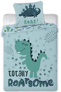 Baby Dino Rawr Junior Sengetøj 100x135 cm - 100 procent bomuld