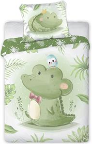 Baby Krokodille Junior Sengetøj 100x135 cm - 100 procent bomuld
