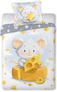 Baby Mus Junior Sengetøj 100x135 cm - 100 procent bomuld